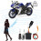 2-Way Waterproof Motorcycle Alarm with Remote Start & Security System 7