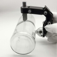 Lichtbogen-Glasschneider-DIY-Werkzeug – tragbares schnelles Glasschneideset, quadratische Rundschneidemaschine mit Acce