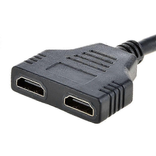1080P Θύρα Hdmi Αρσενικό Σε 2 Θηλυκό 1 Σε 2 Μετατροπέα Προσαρμογέα Καλωδίου Διαχωριστή 2