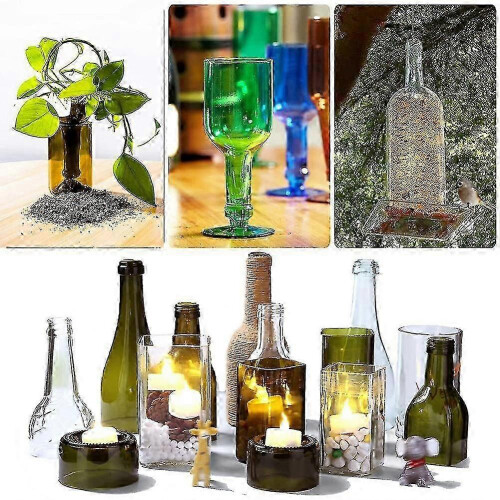 Arc Glass Cutter Diy Tool Φορητό κιτ γρήγορης κοπής γυαλιού, τετράγωνη στρογγυλή μηχανή 2