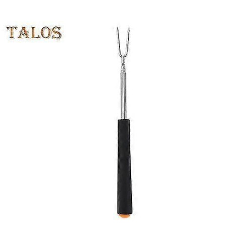 1/5Pcs Τηλεσκοπικό πιρούνι μπάρμπεκιου από ανοξείδωτο ατσάλι Αναδιπλούμενα σουβλ 2