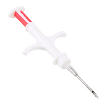 134.2K/125K FDX‑B Animal RFID Microchip 1.4*8mm Glass Transponder