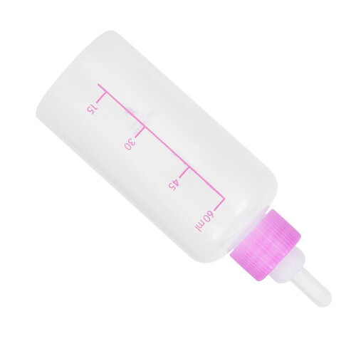 60ml Welpenflasche mit 4 Saugern