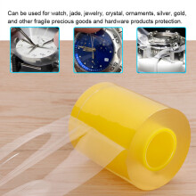 Watch Repair Accessory Tape 8cm Clear PVC Anti Static Jewelry Cover