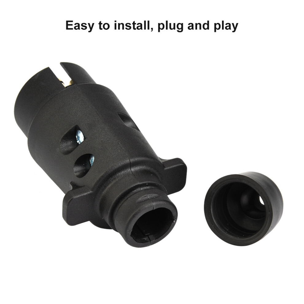 7 Pin Trailer Socket For Car Towbar European Standard Caravan Towing 12V 8711393217310
