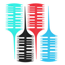 Professional Hair Dyeing Tool Set - 4pcs ABS Comb & Brush for Salon & Personal Use