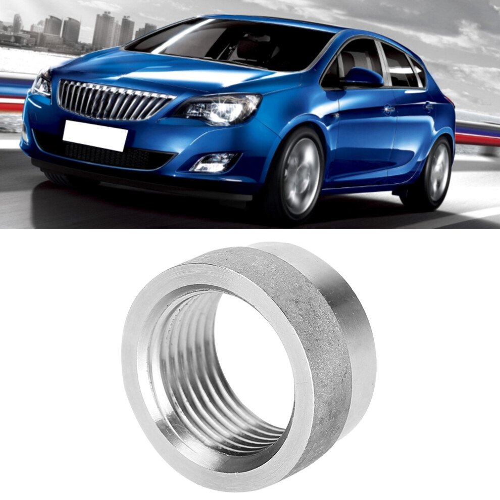 M18 X 1.5 Stainless Steel Oxygen Sensor Nut Bung With Stepped Recessed Design 7901393217620