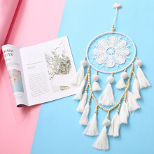Handmade Dream Catcher Fairy String Decor – 65cm Colorful Feather Gift