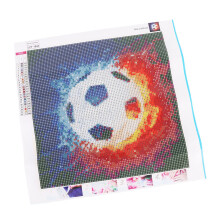 DIY Soccer Diamond Painting 5D Full Drill Wall Art 30x30cm