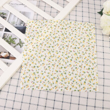 7pcs Cotton Batiks Fabric for DIY Wallet & Cushion Cover Sewing Craft Blue (L)