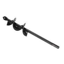 Garden Auger Hole Digger Bit, 1.57*8.66in, Steel Yard Tool