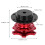 Universal 6-Hole CNC Alloy Quick Release Steering Wheel Adapter Kit 3