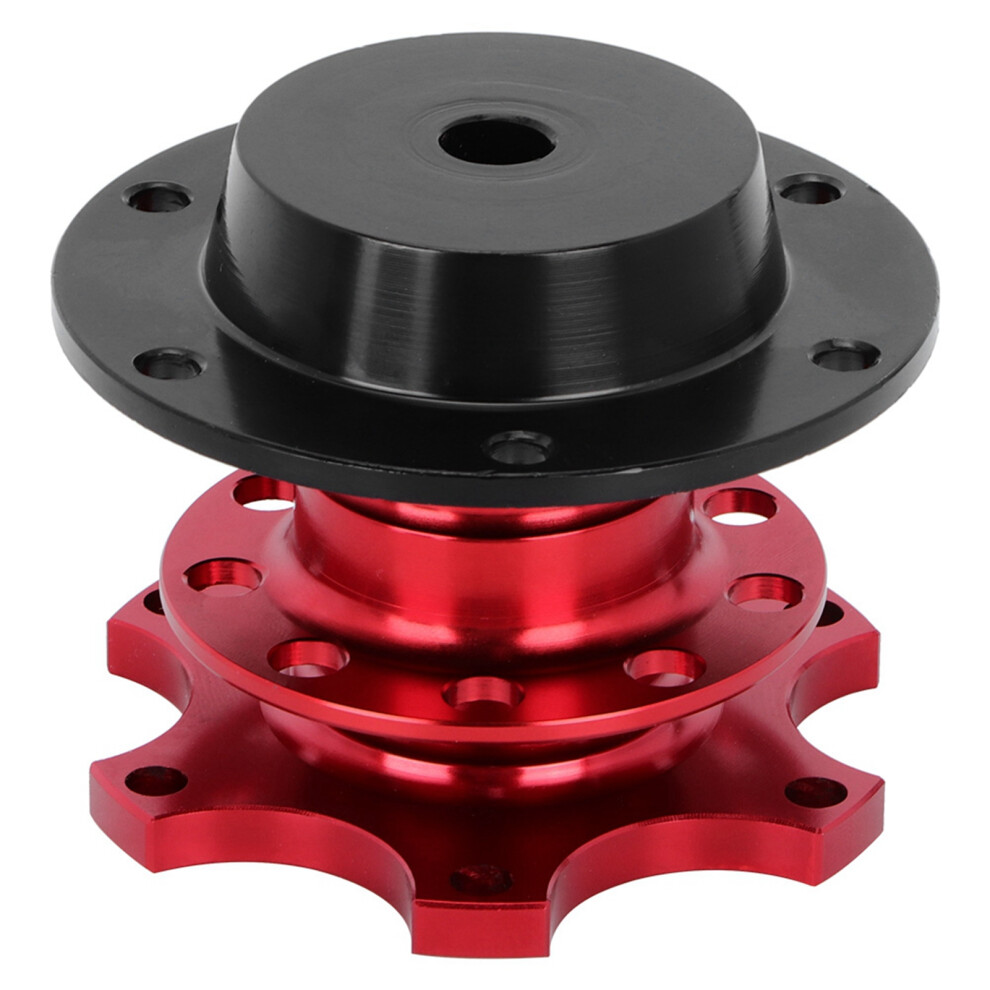 Universal 6 Hole Cnc Alloy Quick Release Steering Wheel Hub Adapter Kit 4921393281615