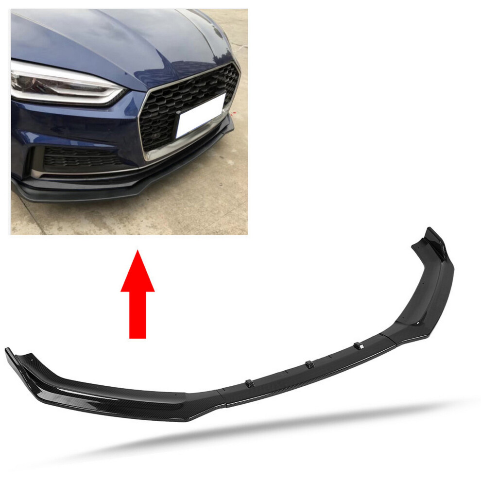 Abs Plastic Front Canard Lip A5 B9 Sportback 7293282209664