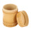 Portable Bamboo Tea Jar Storage Box Lightweight 400ml Tea Container for Kitchen 15