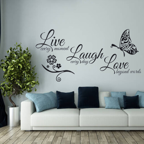 Waterproof Wall Sticker Living Room 1