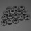 Engine Valve Bolt Cover Gasket Seals Kit for BMW E46 E39 E60 E65 E66 E53 E83 Black 9