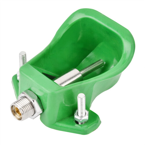 Durable Green Plastic Pig & Sheep Water Nipple Drinker, 13.3cm 1