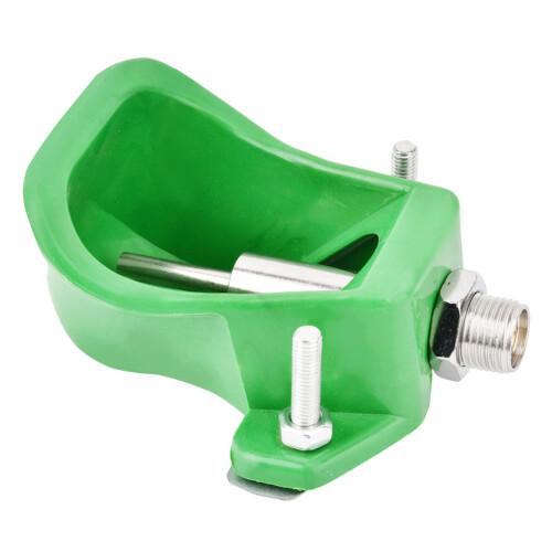 Durable Green Plastic Pig & Sheep Water Nipple Drinker, 13.3cm 2