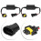 H8/H9/H11 LED Headlight Decoder Anti Flicker Canceler Black 2pcs 9