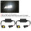 H8/H9/H11 LED Headlight Decoder Anti Flicker Canceler Black 2pcs 11