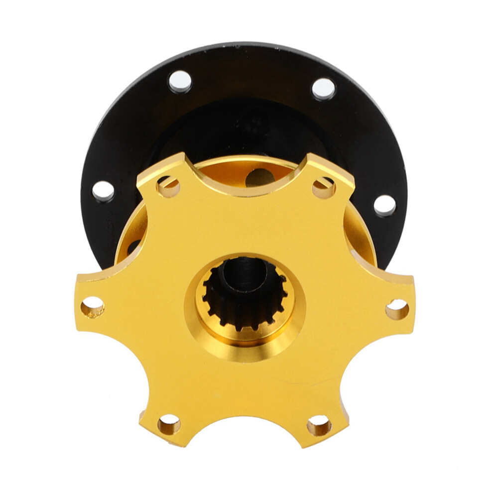 Universal 6-Hole Cnc Alloy Quick Release Steering Wheel Hub Adapter Kit 4211393281983
