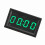 LED Car Watch Digital Green Car Interior Luminous Clock Accessory 10
