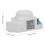 220-240V Microwave Motion Sensor Switch 360 Degree Detection Durable Material 3
