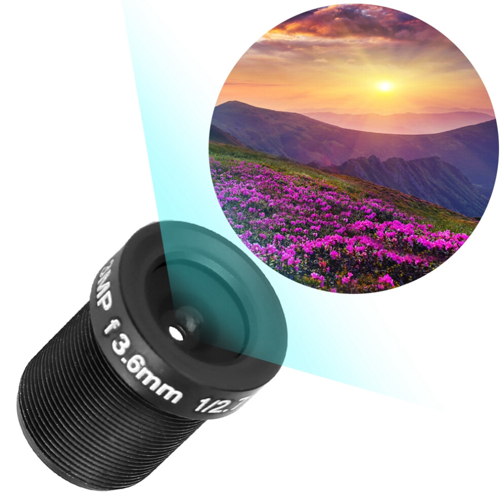 Cctv Lens 3.6Mm 3Mp Security Accessory For Wide Angle Camera Australia 7901393223751