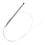 Volvo S40 Antenna Mast Assembly  – Power Black Durable Material 7