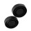 95mm Black LED Headlight Dust Cap 2-Pack 5