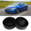 95mm Black LED Headlight Dust Cap 2-Pack 9