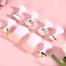 8pcs Silicone Toe Separator Washable Reusable Pedicure Care Tool