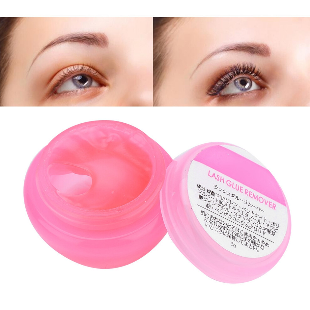 Portable Eyelash Extension Remover Gel 5ml Safe Non-Irritant