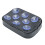 Universal Motorcycle Pillion Seat Cushion Pad 11