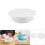 White Cake Decorating Turntable 28cm Rotating Stand for Pastry & Baking 5