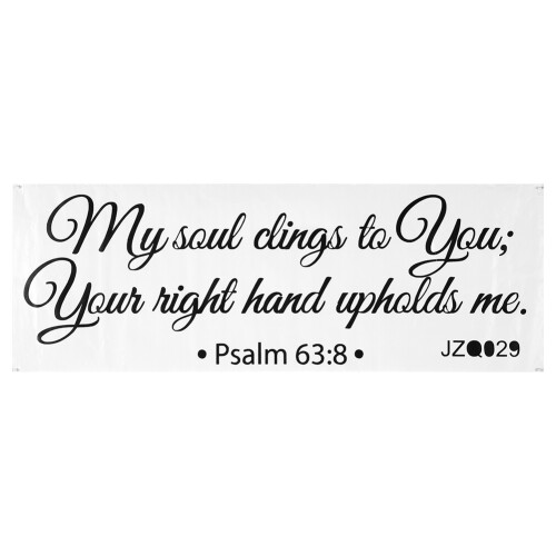 Removable Bible Verse Wall Sticker – Modern Letter Decor 60x20cm 1