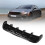 Black Car Shark Fin Spoiler Easy Install 7