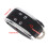 Car Remote Key Fob Shell Case Replacement for XF 2009-2012 5 Button 9