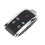 Car Remote Key Fob Shell Case Replacement for XF 2009-2012 5 Button 11