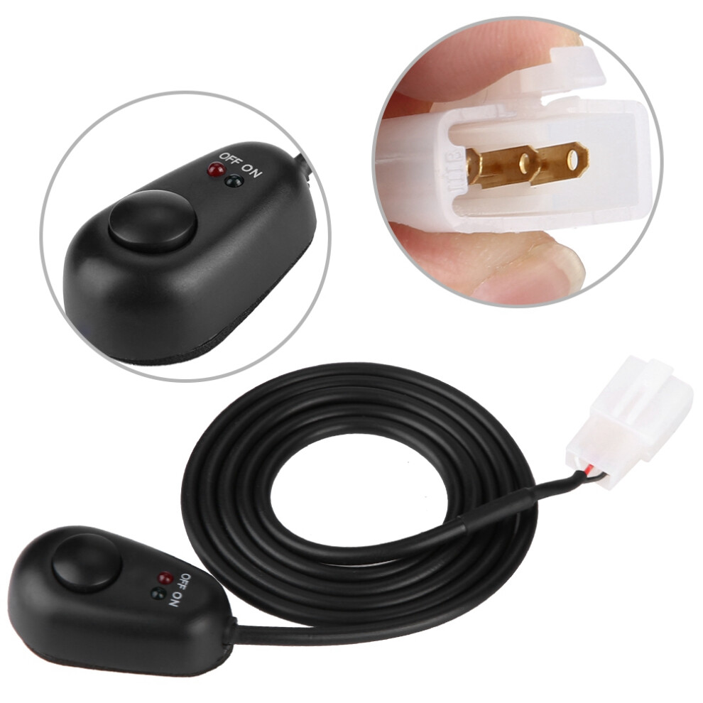 Water Drop Shape 12V Push Button Switch With / Led Indicator Red/Green/Light 4641393286488