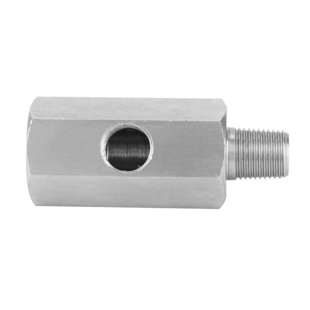 Stainless Steel 1/8" Bspt Oil Sensor Tee Npt Adapter For Turbo & Gauge 8721393226380