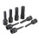 8pcs 1/2" Drive Chrome-Molybdenum Hex Bit Socket Set H5-H19 6