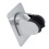 Self Adhesive Chrome Shower Head Holder Bracket Adjustable for Bathroom Use 3