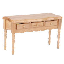 Mini Wooden Furniture for Doll House 1:12 Living Room Desk Model