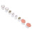 8pcs Silicone Toe Separator Washable Reusable Pedicure Care Tool 2