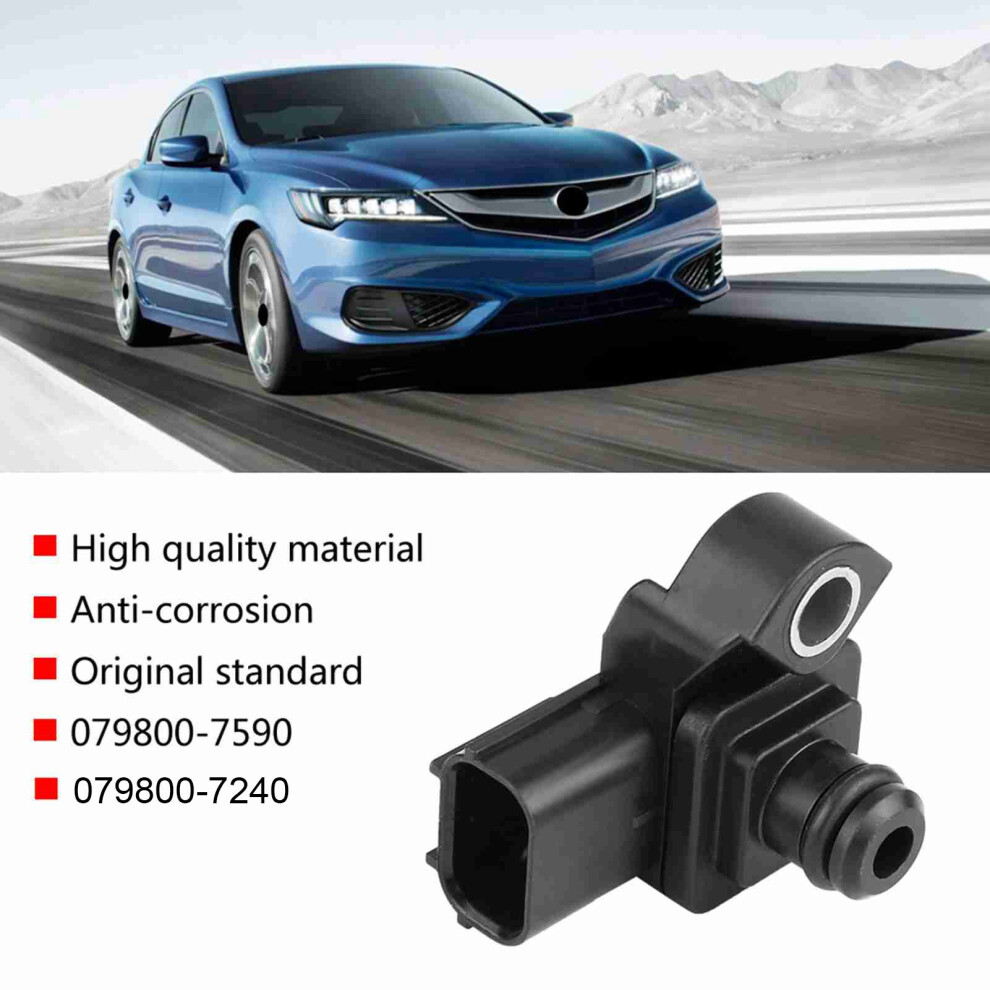 Car Map Sensor For Ilx Mdx Rdx 079800-7590 Aluminum Abs Durable 7891393293369