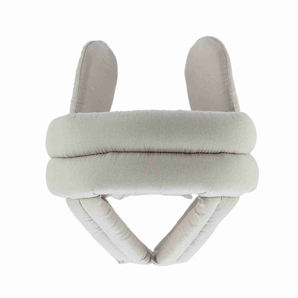 Elder Safety Hat Gray, Adjustable Shock-Absorbing Headgear 8451393228465