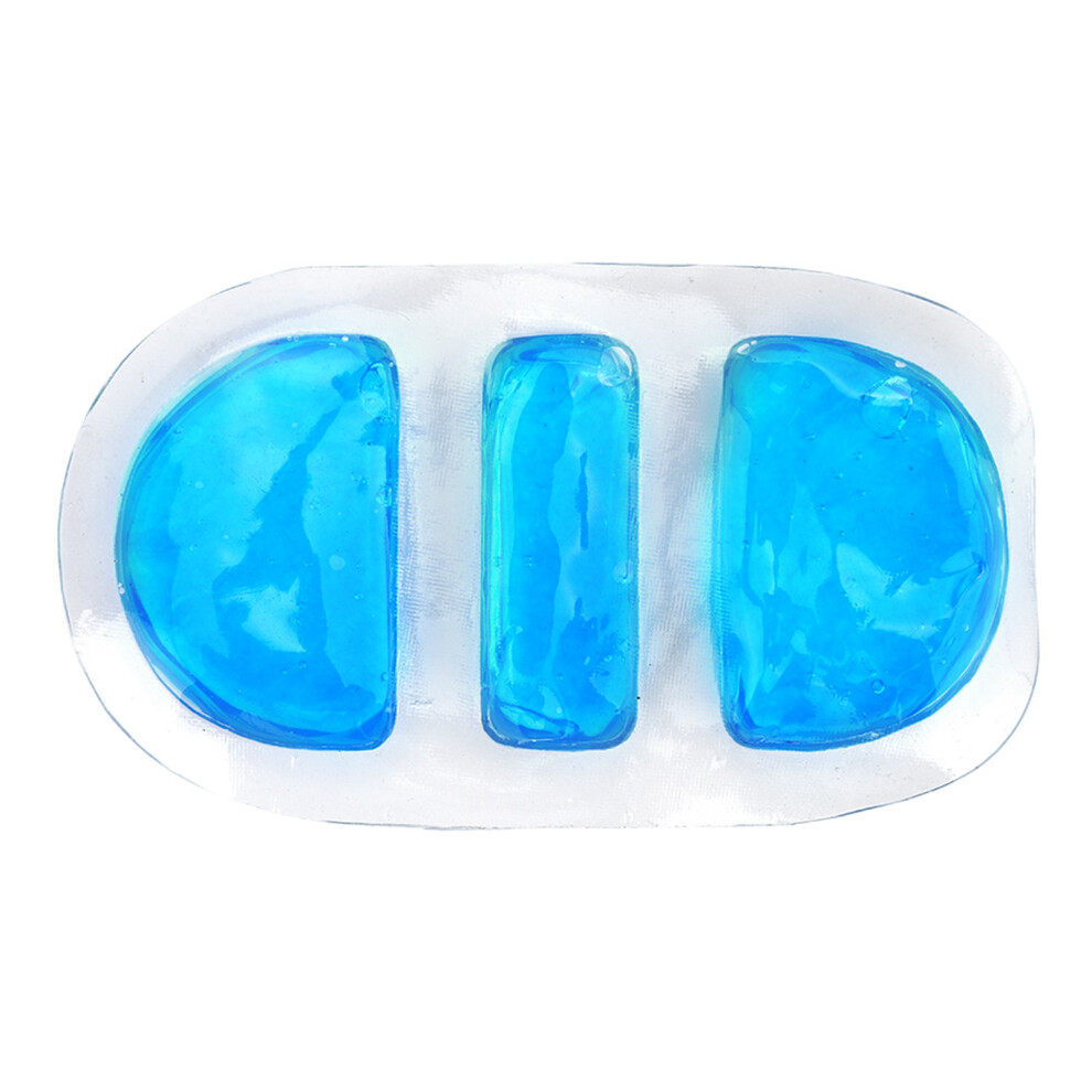 Reusable Cold Gel Ice Pack for Nose Injuries 11x6.5cm Blue