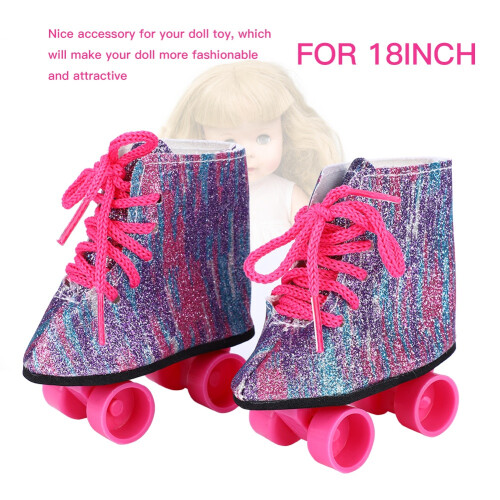 Doll Roller Skates 18 inch